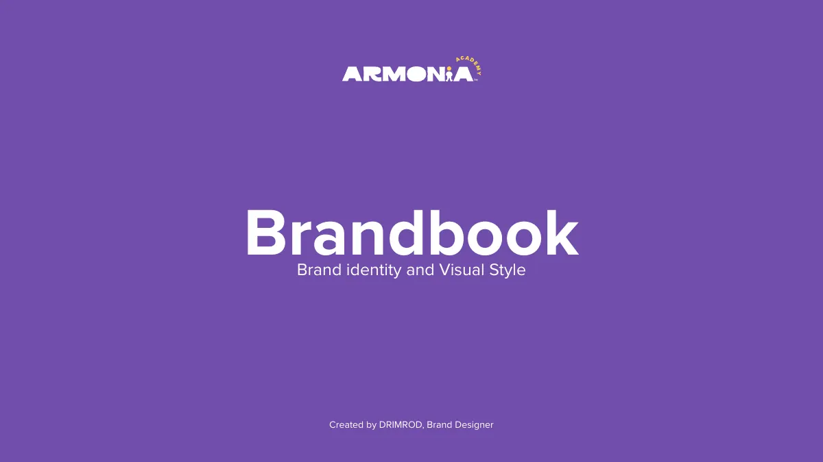Armonia Academy, din brandbook · 55 de pagini 1