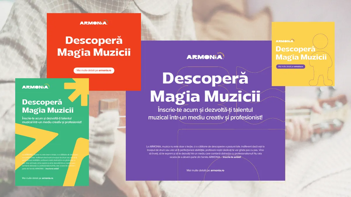 Armonia Academy, din brandbook · 55 de pagini 5