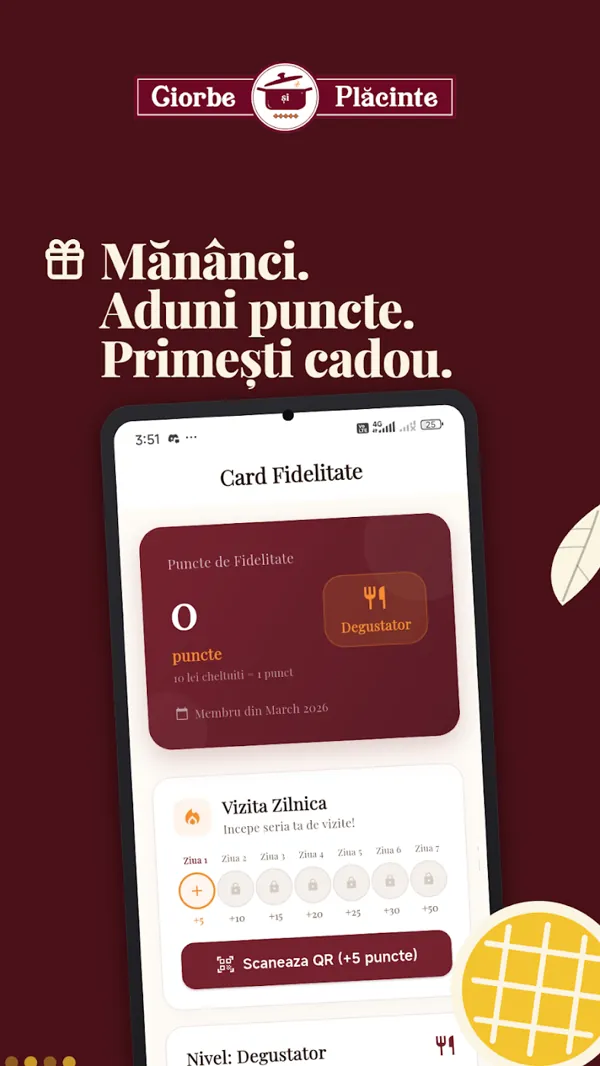 Ciorbe și Plăcinte app, from the app 4