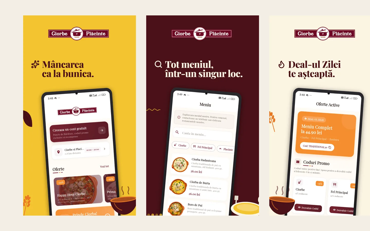 Ciorbe și Plăcinte app