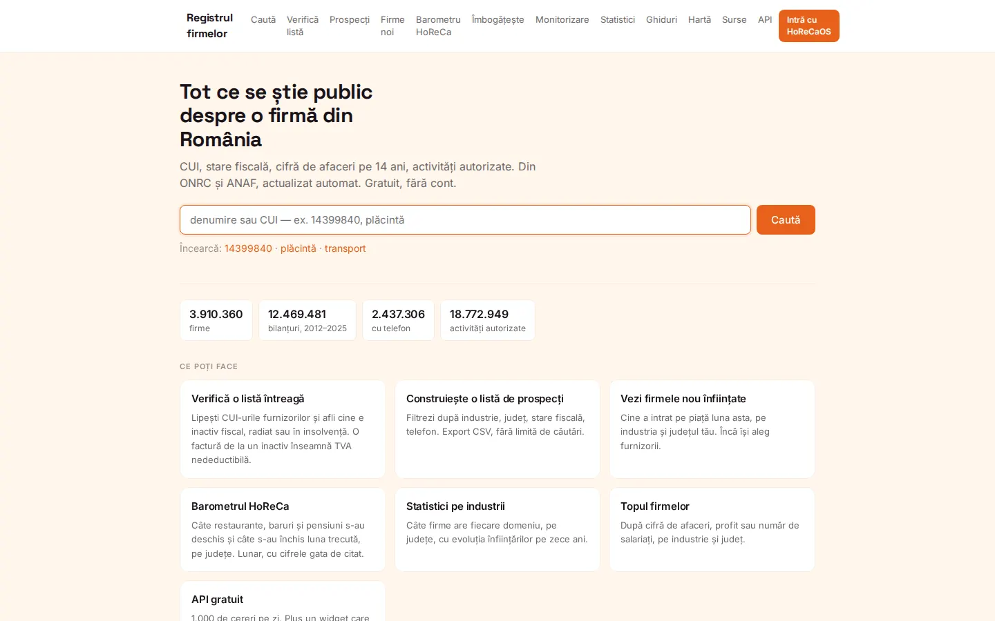 Romanian Company Registry