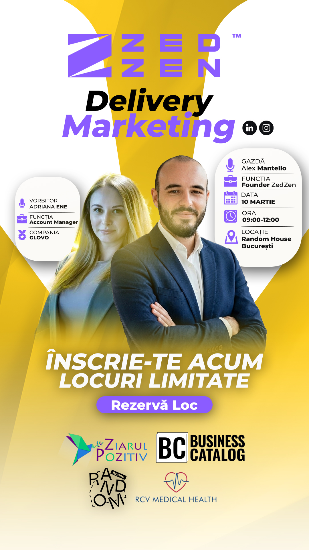 Delivery Marketing Workshop - 10 Martie 2026, Random House București